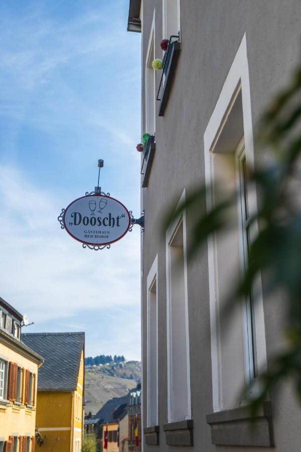 Dooscht Gaestehaus Reichshof Kröv Exteriör bild
